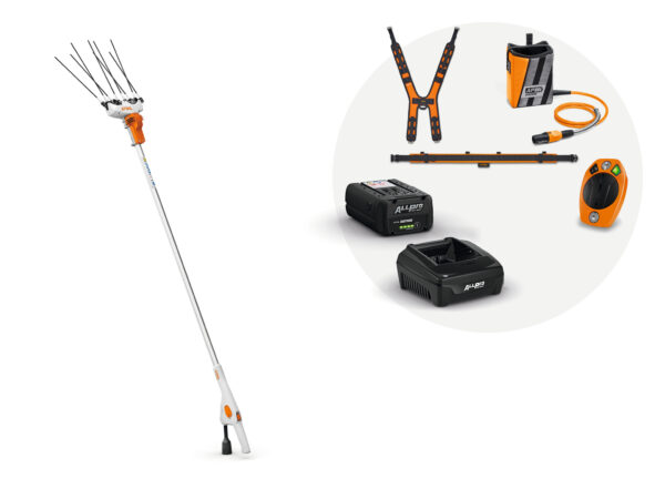 Vareador STIHL SPA 130 — Kit con AP 300 P y AL 101, vista del producto